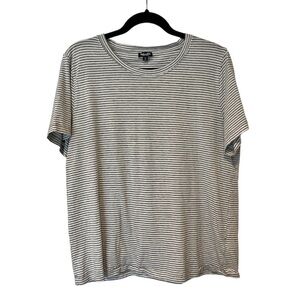 Splendid Gray Striped Tee